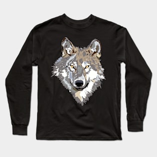 The Dramatic Wolf Long Sleeve T-Shirt